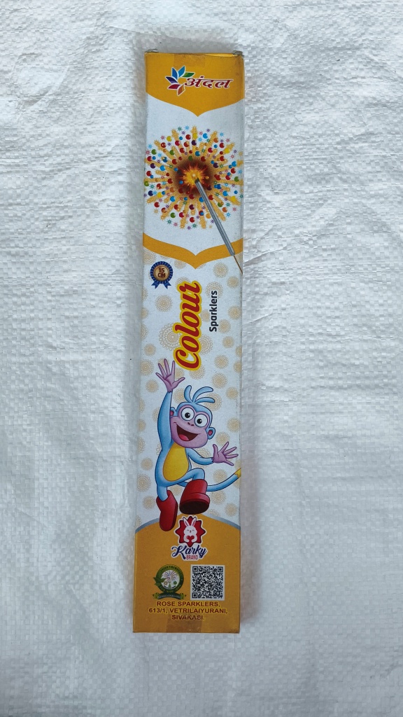 15 CM COLOUR SPARKLERS